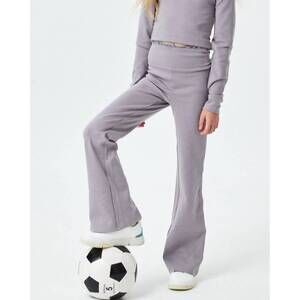 NEW THEME mae flare legging in grey